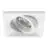 Noxion Incasso Spot D-Flex MR16 Inclinabile Bianca | Ritaglio 70mm - GU10 Attacco