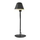DFTP by Nordlux Lampada Da Tavolo Stay Metallo e Aluminium Nero | Adatto per 1x E27