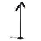 DFTP by Nordlux Rochelle Lampada da terra Metallo Nero | 76mm - Adatto per 2x GU10